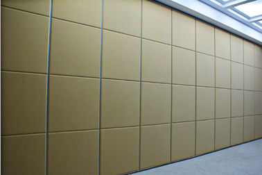 Λειτουργικοί χωρισμάτων τοίχων διαιρέτες δωματίων ξενοδοχείων Soundproof γλιστρώντας για την αίθουσα συμποσίου