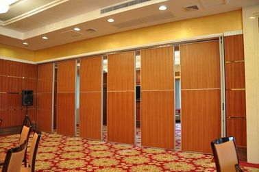κινητοί τοίχοι χωρισμάτων πάχους 85mm για το ξενοδοχείο ISO9001 αστεριών
