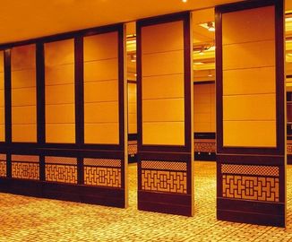 Ακουστικοί κυλώντας λειτουργικοί τοίχοι χωρισμάτων ξενοδοχείων με τη συρόμενη πόρτα