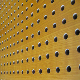 Mdf ακουστικός ξύλινος διατρυπημένος ξυλεία ήχος πινάκων - απορροφώντας επιτροπές