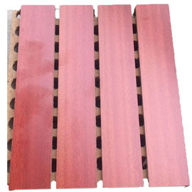 Προκατασκευασμένες συγκεκριμένες ξύλινες αυλακωμένες επιτροπές τοίχων χωρισμάτων ακουστικής επιτροπής εσωτερικές αυλακωμένες
