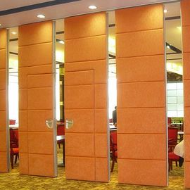Επιφάνεια μελαμινών που διπλώνει τους υγιείς τοίχους χωρισμάτων απόδειξης ξύλινους για το εστιατόριο