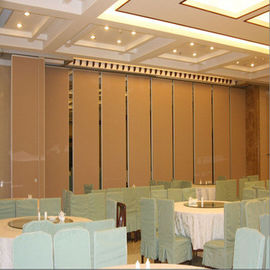 Επιφάνεια μελαμινών που διπλώνει τους υγιείς τοίχους χωρισμάτων απόδειξης ξύλινους για το εστιατόριο