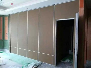 Ακουστικοί κινητοί τοίχοι χωρισμάτων πορτών λειτουργικοί για την αίθουσα συμποσίου ξενοδοχείων