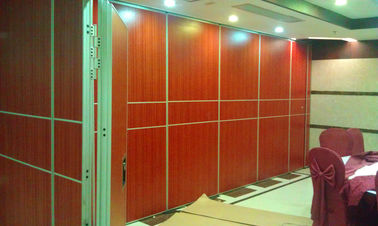 Ξύλινο πορτών γλιστρώντας χώρισμα τοίχων κυλίνδρων μετακινούμενο/ακουστικά λειτουργικά χωρίσματα