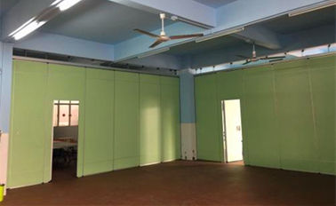 Γραφείο που διπλώνει τους τοίχους χωρισμάτων, λειτουργικοί γλιστρώντας εσωτερικοί διαιρέτες δωματίων επιφάνειας μελαμινών