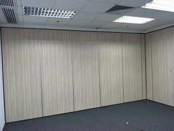 Γραφείο που διπλώνει τους τοίχους χωρισμάτων, λειτουργικοί γλιστρώντας εσωτερικοί διαιρέτες δωματίων επιφάνειας μελαμινών