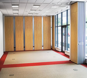 Ακουστικός τοίχος χωρισμάτων μελαμινών για την αίθουσα λειτουργίας, γλιστρώντας Soundproof διαιρέτες δωματίων