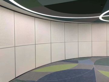 Σύγχρονη διπλώνοντας συρόμενη πόρτα διαιρετών δωματίων που διπλώνει τη λειτουργική οθόνη διαιρετών δωματίων τοίχων ακουστικής επιτροπής