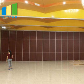 Αργιλίου πλαισίων ενιαία ή διπλή πόρτα υλικών τοίχων χωρισμάτων γραφείων ξύλινη συρόμενη