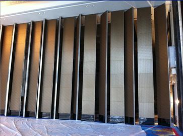 85mm πάχους sound-proofing τοίχοι χωρισμάτων μελαμινών ξύλινοι διπλώνοντας για το εστιατόριο