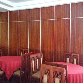 Γλιστρώντας κινητοί τοίχοι χωρισμάτων για το εστιατόριο 85mm πάχος ύψος 6 μέτρων