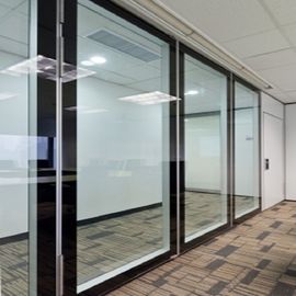 Κινητός αλεξίπυρος τοίχος χωρισμού/μετριασμένοι γραφείο τοίχοι χωρισμάτων γυαλιού