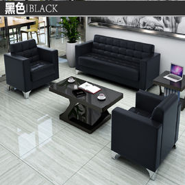 Εκτελεστική σύγχρονη μαύρη γραφείο δέρματος ή έδρα καναπέδων ξενοδοχείων κομψή και ανεκτή