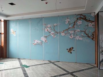 Καταρρέοντας τοπίων ζωγραφικής τοίχοι χωρισμάτων δέρματος ξύλινοι κινητοί για το ξενοδοχείο