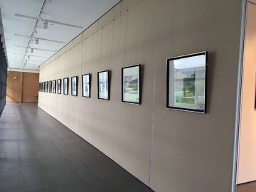 Ξύλινος υγιής τοίχος χωρισμάτων απόδειξης για το γκαλερί τέχνης/λειτουργική αίθουσα