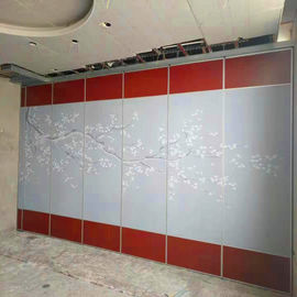 Προσαρμοσμένοι τοίχοι χωρισμάτων χρώματος λειτουργικοί/ξύλινος ακουστικός κινητός τοίχος για την αίθουσα συμποσίου