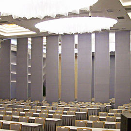 Προσαρμοσμένο ακουστικό υγιές σύστημα τοίχων χωρισμάτων απόδειξης που διπλώνει το τμήμα του δωματίου