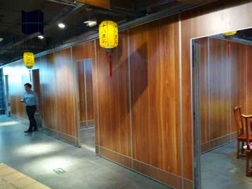 Αίθουσα συνδιαλέξεων μελαμινών που διπλώνει χωρισμάτων τοίχων την ακουστική απόδειξη πυρκαγιάς απόδειξης ολίσθησης υγιή
