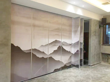 Πάτωμα επιφάνειας μελαμινών ανώτατων στους κρεμώντας συστημάτων τοίχους χωρισμάτων εστιατορίων κινητούς