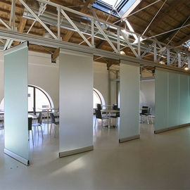 Κινητοί τοίχοι χωρισμάτων που διπλώνουν το frameless χώρισμα γυαλιού αλουμινίου γυαλιού