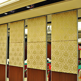 Κινητά συστήματα τοίχων χωρισμάτων με τον εύκολο γλιστρώντας τοίχο μεταφορέων αργιλίου για την αίθουσα συνεδριάσεων