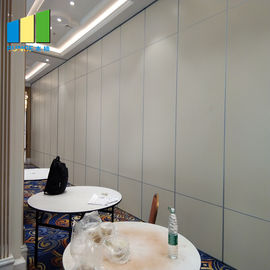Αργιλίου πλαισίων ακουστικός πτυσσόμενος τοίχος τοίχων χωρισμάτων εστιατορίων κινητός
