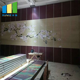 Κινητός υγιής τοίχος χωρισμάτων απόδειξης συρόμενων πορτών της Μαλαισίας για το εστιατόριο
