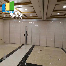 Ύφασμα που διπλώνει τους κινητούς χωρισμάτων τοίχους χωρισμάτων γραφείων γλιστρώντας για το ξενοδοχείο
