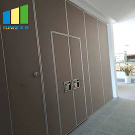 MDF λειτουργικός κινητός υγιής τοίχος χωρισμάτων απόδειξης ξενοδοχείων μελαμινών για την αίθουσα συμποσίου