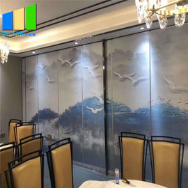 Κινητός διαιρέτης δωματίων τοίχων χωρισμάτων πλαισίων αργιλίου με τη ζωγραφική