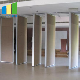 Προσωρινοί ακουστικοί Soundproof πτυσσόμενοι λειτουργικοί γλιστρώντας τοίχοι χωρισμάτων για τα γραφεία/το δωμάτιο συμποσίου