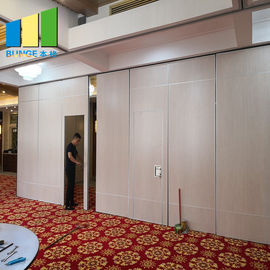 Υγιείς τοίχοι χωρισμάτων απόδειξης κινητοί ξύλινοι διπλώνοντας γλιστρώντας για τις αίθουσες συνεδριάσεων/αίθουσα χορού