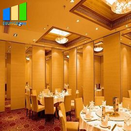 65mm γλιστρώντας χωρισμάτων τοίχων εσωτερικό χώρισμα δωματίων διαιρετών κινητό για το εστιατόριο