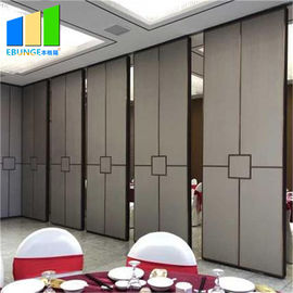 Κινητοί τοίχοι χωρισμάτων εστιατορίων 65mm άσπροι διαιρέτες δωματίων μελαμινών