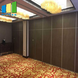 Συρόμενη πόρτα ελέγχου Domarstyle χειρωνακτική που διπλώνει τους τοίχους χωρισμάτων για την αίθουσα Banqueting