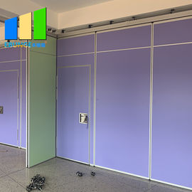 Υγιής διαιρέτης δωματίων αργιλίου συρόμενων πορτών τοίχων χωρισμάτων απόδειξης για την τάξη