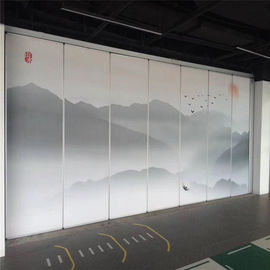 Ebunge κινητή χωρισμάτων επιφάνεια εκτύπωσης τοπίων τοίχων τοίχων λειτουργική για το εστιατόριο Upscale