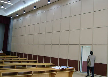 Κινητοί λειτουργικοί τοίχοι διαιρετών δωματίων με MDF υφάσματος τη σκληρή κάλυψη για τα κέντρα Συνθηκών