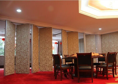 Δίπλωμα του διαιρέτη δωματίων τοίχων χωρισμάτων με MDF υφάσματος τις σκληρές διακοσμήσεις κάλυψης για το εστιατόριο