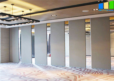 Υγιείς επιτροπές 65mm αιθουσών συνεδριάσεων των γραφείων απόδειξης ξύλινος υλικός γλιστρώντας τοίχος χωρισμάτων πάχους