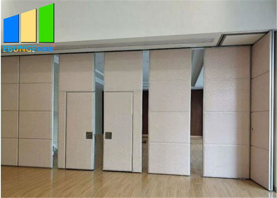Πτυσσόμενο δωματίων χωρισμάτων τοίχων χώρισμα συρόμενων πορτών ξενοδοχείων απόδειξης αλουμινίου υγιές