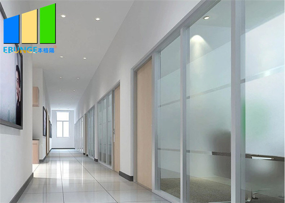 Φιλικός αποσυνδέσιμος μορφωματικός τοίχος χωρισμάτων γυαλιού Eco για το κτίριο γραφείων