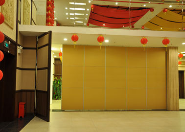 Ακουστική εξωτερική συρόμενη πόρτα ξενοδοχείων αστεριών που διπλώνει τις εσωτερικές πόρτες για το ξενοδοχείο