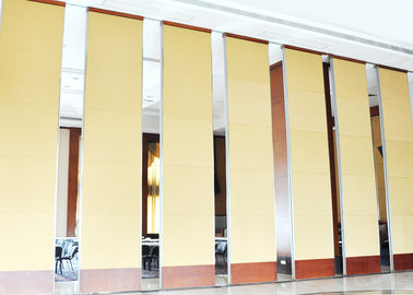 Γλιστρώντας τοίχοι χωρισμάτων χωρισμάτων κινητοί για την αίθουσα υποδοχής αιθουσών συνεδριάσεων της τράπεζας