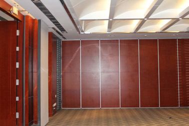 Ολίσθηση διπλώνοντας γραφείων το υγιές απόδειξης τοίχων καροτσάκι αλουμινίου πορτών χωρισμάτων εμπορικό εσωτερικό