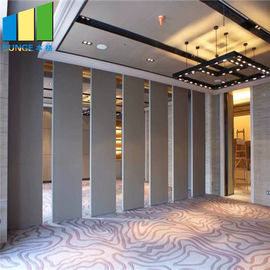 Υγιής τοίχος χωρισμάτων γαμήλιων αιθουσών τοίχων εμποδίων αλουμινίου που γλιστρά διπλώνοντας τις πόρτες για το ξενοδοχείο