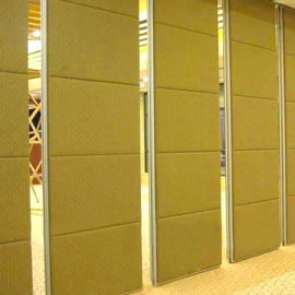 Κινητά αλουμινίου υψηλής σύγχρονης ξύλινα πάνελ Γραφείο Hotel συρόμενες πτυσσόμενα τοίχους τοίχου