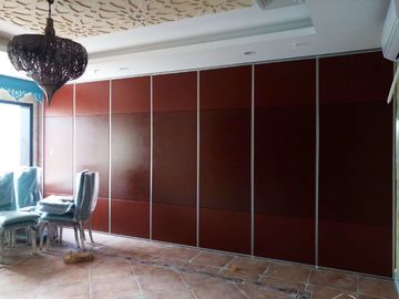 65 ξύλινοι κινητοί τοίχοι χωρισμάτων αργιλίου χιλ. για το δωμάτιο γραφείων αιθουσών συμποσίου