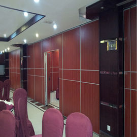 Πολυ - λειτουργίας μετακινούμενοι αλουμινίου τοίχοι χωρισμάτων απόδειξης πλαισίων υγιείς για το γραφείο